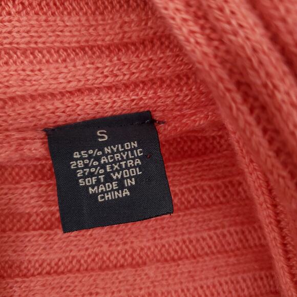 Payton Women Soft Wool Cocoon Ribbed Open Waterfall Front Cardigan Rounded Hem|S - Picture 4 of 8